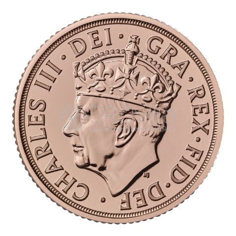 Sterlina D'Oro Carlo III 2023